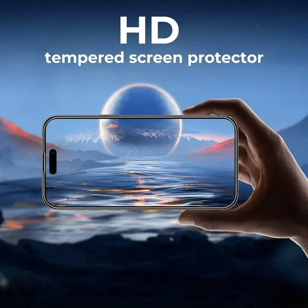 Syncwire Tempered Glass Screen Protectors 3-Pack for iPhone 14 Pro